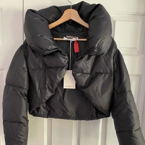 Givenchy cropped puffer jacket.